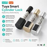 Cerradura Inteligente WiFi Tuya para Puerta, Cerradura Electrónica Digital, IP64 Impermeable con USB para Puerta de Jardín, Venta al Por Mayor