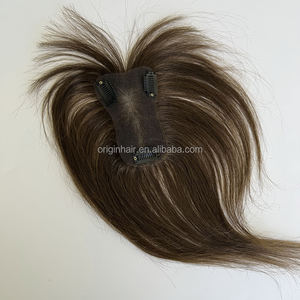 Extensiones de <span class=keywords><strong>Cabello</strong></span> Humano con Base de Encaje, Flequillo Postizo con Clip, Extensión de Flequillo <span class=keywords><strong>Natural</strong></span> Invisible para Mujeres, Pelucas - Product Image 1