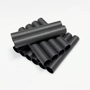 Tube en fibre de carbone avec technologie de bobinage, 5 épaisseurs, -50 à +150°C, noir brillant ou mat, pour cadre de vélo, tige de selle, <span class=keywords><strong>canne</strong></span> de marche - Product Image 4