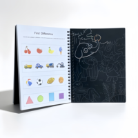 Bestseller Magisches Kratz-Notizbuch für Kinder von 3-6 Jahren, Zeichen- und Malbuch, Pädagogisches Spielzeug, Individuelles Vorschul-Lerngeschenk Großhandel OEM