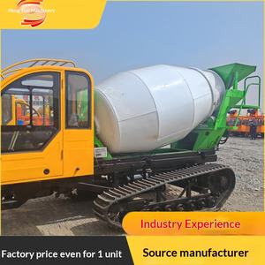 Camion malaxeur à béton sur chenilles pour le transport de matériaux mixtes et l'alimentation en béton - Product Image 1