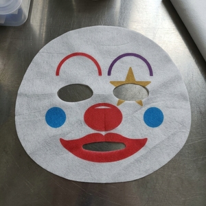 <span class=keywords><strong>Maschera</strong></span> Facciale Non Tessuta Personalizzabile con Motivi di <span class=keywords><strong>Clown</strong></span>, Animali Carini e Cartoni Animati, in Tessuto Naturale per la Cura della Pelle - Product Image 1