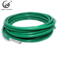 Câble audio HIFI YIVO XSSH 4 cœurs en cuivre plaqué argent, câble de signal audio HIFI, câble équilibré, câble en vrac pour DIY, vente en gros OEM