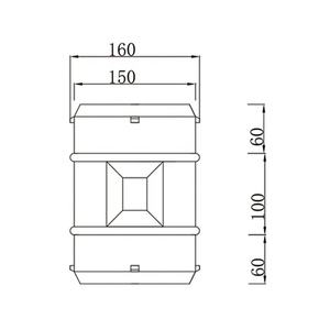 Chất lượng tuyệt vời hiệu quả cao phòng thí nghiệm fume Hood Quạt thông gió dọc trục dòng chảy người hâm mộ - Product Image 3