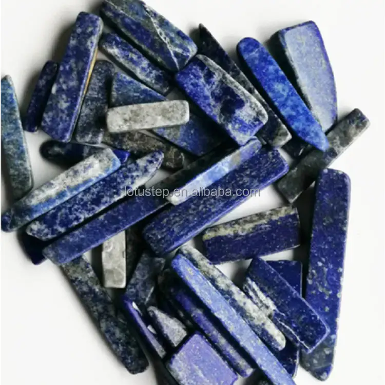 Natuurlijke Gepolijst Lapis Lazuli Rock Quartz Crystal Getrommeld Streep Stenen Grind