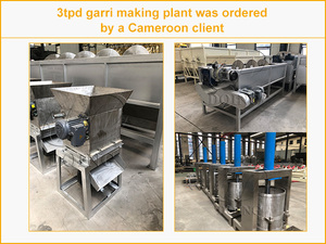 Unidades de Procesamiento de Atiéké de Yuca de Pequeña Capacidad de 1 Tonelada por Día, Línea de Producción de Atiéké, Granuladora, Máquina de Vapor para Atiéké - Product Image 3