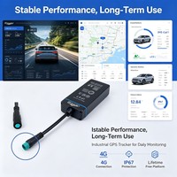 Traceur GPS pour véhicule 9-90V, large plage de tension, localisation en temps réel, géolocalisation, traceurs GPS personnalisés en usine pour voiture et moto