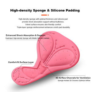 <span class=keywords><strong>Sous</strong></span>-vêtements de cyclisme <span class=keywords><strong>pour</strong></span> femmes avec coussin en gel 3D respirant en maille <span class=keywords><strong>pour</strong></span> le vélo de route, le yoga et les trajets quotidiens. - Product Image 3