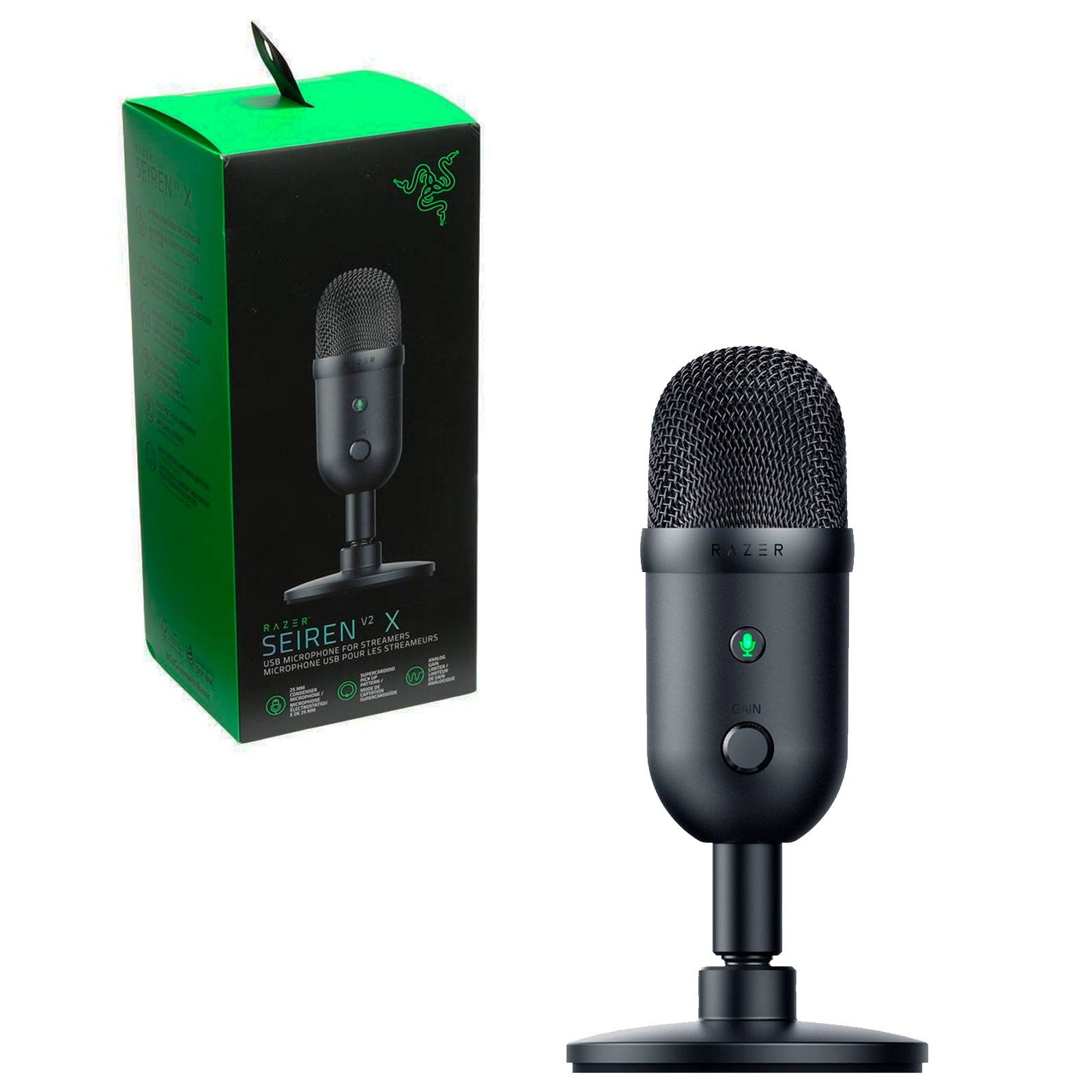Razer Seiren V2 X Microphone - Ideal for E-Sports & Live
