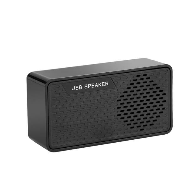 USB Mini Stick Professional Computer Speaker USB Powered Plastic Passive 3W TWO-WAY ABS Cabinet Button Control CN;GUA HK5007