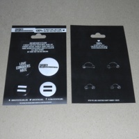 Accessoires quotidiens pour manteaux : Broche en métal léger et portable avec impression offset, badge nominatif personnalisé – Cadeau de fêtes
