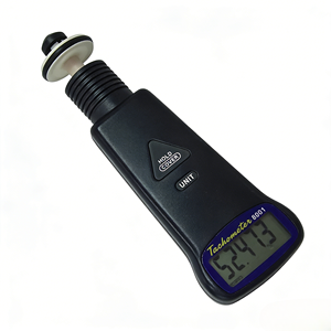 Tachymètre numérique portatif AZ8001, compteur <span class=keywords><strong>de</strong></span> <span class=keywords><strong>vitesse</strong></span> du moteur en tr/min pour la <span class=keywords><strong>mesure</strong></span> <span class=keywords><strong>de</strong></span> <span class=keywords><strong>rotation</strong></span> industrielle - Product Image 1