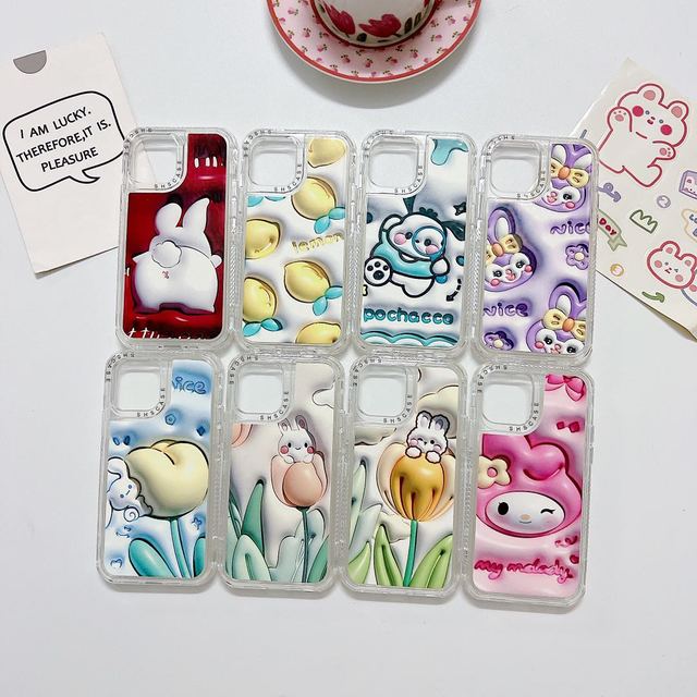 3 in 1 360 Shscase Shockproof 3D Cartoon Print Bumper Transparent Case for Redmi A1 10C NOTE11 PRO for Xiaomi POCO X3 GT MI12 PR