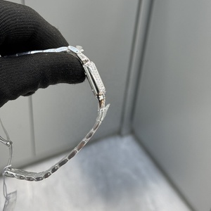 Orologio al Quarzo da <span class=keywords><strong>Donna</strong></span> di Lusso con Diamanti, Quadrante Quadrato 27mm, Alta Qualità, Stile Casual e Business Retrò - Product Image 5