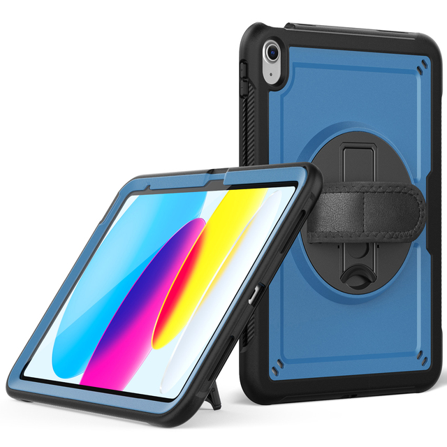 For iPad 10th 2022/2025 A16 Kickstand Shockproof Rugged Cover Hard PC for iPad 11th Generation Tablet Case