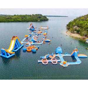 0.9mm PVC flottant parc aquatique gonflable lac jeux d'eau gonflables parc aquatique gonflable pour la mer - Product Image 2