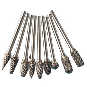 Têtes de meulage en carbure Moliheng 3 mm, fraise électrique pour le travail du bois, outils de gravure DIY - Product Image 1
