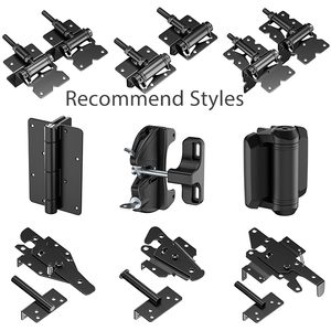 ゲートの片側にロック可能な新着ナイロン自動キー付きゲートロックラッチキー - Product Image 1