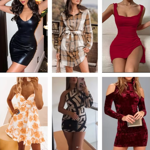 Liquidación 2026: Vestidos de Verano para Mujer, Poliéster/Algodón, Tallas S-XL, Surtido de Marcas, Ropa en Stock - Product Image 6