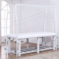 Salon de beauté Cadre en métal Table de massage durable Traitement de spa complet pour le corps Lit de beauté
