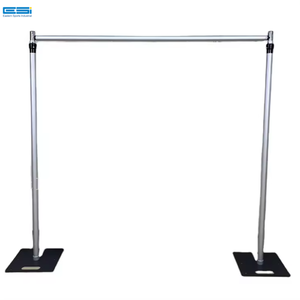 ESI-خلفية أنبوبي مغلف مع لوحة قاعدة أنبوب قابل للتعديل وآلية تغليف دائرية مظلة للمناسبات حفلات الزفاف منفذ المصنع - Product Image 1