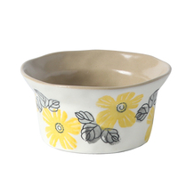 Vaisselle en céramique, personnalisation OEM, bols rustiques en terre cuite peints sous glaçure, bols à dessert et à fruits compatibles lave-vaisselle, bols en céramique