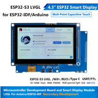 Layar Grafis LCD TFT 4.3 Inci 480*272 ESP32 LVGL WIFI&Bluetooth Modul Papan Pengembangan Layar Pintar dengan Sentuh