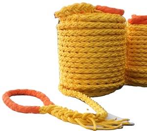 8 12 sợi Docking dòng <span class=keywords><strong>Polyester</strong></span> PE Nylon Thuyền biển tổng hợp bện dây thừng cho Neo Tàu berthing tàu UV bảo vệ - Product Image 2