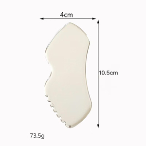 420 acier inoxydable <span class=keywords><strong>Guasha</strong></span> outils Massage outils de soins de beauté Lifter du visage conseil de soins de la peau outils de forme de lèvre - Product Image 4