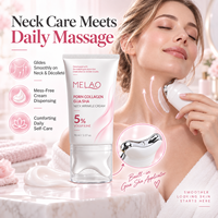 Crème pour le cou ODM PDRN Collagen Gua Sha, raffermissante, liftante, lissante, repulpante, élastique, nourrissante, 5% Volufiline