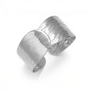 Amy Amy <b>Cuff</b> <b>Bracelet</b> <b>Silver</b> Plated Alloy Women's Geometric Classic Jewelry B1145 - Product Image 1