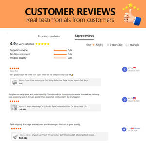 <span class=keywords><strong>Film</strong></span> PVC Métallique Brillant Auto-réparant ROHO 1,52*16,5m pour Carrosserie, Ultra-lumineux, avec Protection UV et Anti-rayures, Épaisseur 6 mil - Product Image 4