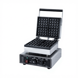 <span class=keywords><strong>Gaufrier</strong></span> électrique commercial à double tête et fer à repasser avec revêtement antiadhésif d'une capacité de 2,5 L pour la vente de rue - Product Image 1