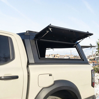 Couvre-caisses de camionnettes en alliage d'aluminium, à prix variés, adaptés aux véhicules comme Ford et Toyota.