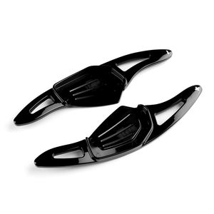 Pour <span class=keywords><strong>Skoda</strong></span> <span class=keywords><strong>Octavia</strong></span> A8 MK4 Karoq Kodiaq RS <span class=keywords><strong>VRS</strong></span> ENYAQ IV accessoires de voiture garniture ABS pour volant palette manette de vitesse couverture - Product Image 2