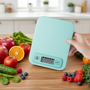 घरेलू रसोई के लिए पोर्टेबल 10 किलोग्राम छोटा डिजिटल ग्राम पैमाने पर बेकिंग बैटरी के लिए सटीक भोजन भार मंच स्केल - Product Image 3