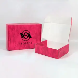 Wholesale custom Printing Gift Kraft Packaging mailer corrugated shipping boxes With logo cardboard Express Paper Carton