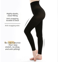 Collants épais et opaques sans pieds pour femmes, haute élasticité, anti-accroc, effet ventre plat et rehaussement des fesses, amincissants, pour usage quotidien
