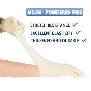 Gants en latex jetables de qualité professionnelle - Antistatiques et imperméables 24CM Durables <span class=keywords><strong>pour</strong></span> les professionnels de haut niveau - Product Image 6