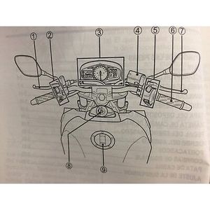 Manuale del proprietario Suzuki GSR600 2004 2005: Funzionamento, Manutenzione e Assistenza - Product Image 3