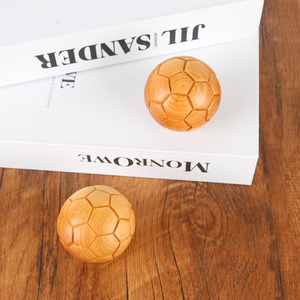 Rắn gỗ khắc Bóng tập thể dục bóng ném bóng massage bằng gỗ bóng sức khỏe bóng trung niên người cao tuổi tập thể dục tay não - Product Image 5