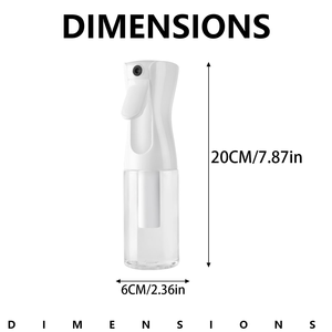 <b>Pressure</b> Continuously Spray Bottle 200ml 300ml 500ml Reusable Moisturizing Hairdressing Multifunction Fine Mist <b>Sprayer</b> PET - Product Image 2