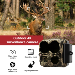 Caméras de jeu et de piste L-Shine Caméra de chasse Wildkamera 4k Caméra de vision nocturne et de support de piège <span class=keywords><strong>photo</strong></span> étanche 32mp - Product Image 3