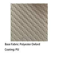 Tissu Oxford Jacquard en Polyester Ignifuge avec CPAI84, CA TB 133, 16 CFR 1632 pour Sac à Outils de Soudage, Pochette de Kit de Sauvetage Incendie