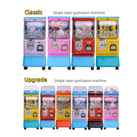 Mesin Gachapon Otomatis Desain Hemat Ruang Dapat Ditumpuk Mesin Penjual Kapsul Mini Portabel untuk Acara & Promosi Mal