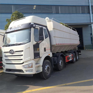 Camion de transport d'aliments en vrac FAW 40CBM pour volailles et bétail, véhicule de livraison d'aliments pour poulets, usine Hubei Suizhou - Product Image 4