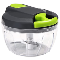 Multifunctionele handmatige knoflook- en groentesnijder met handvat & groentesnijder fruit