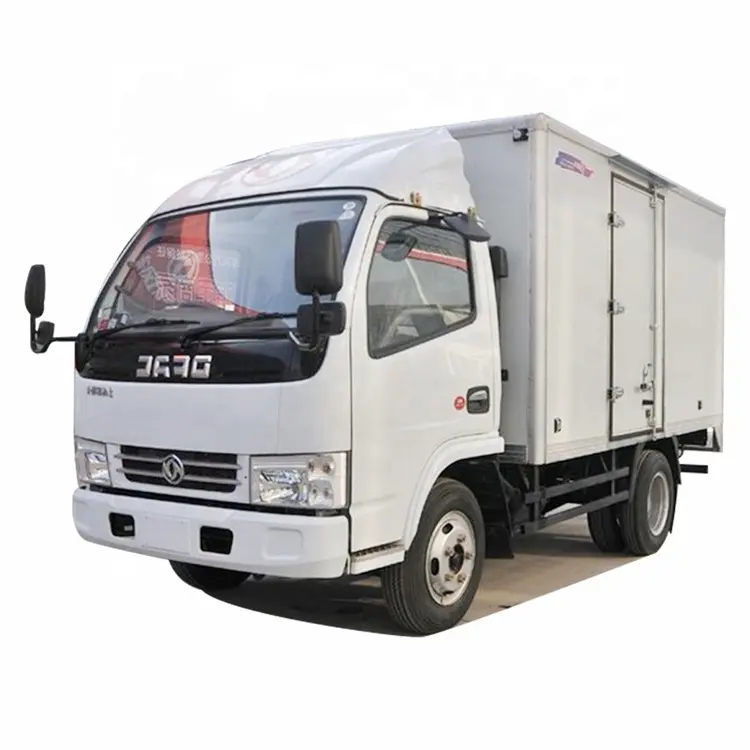 Camión de jaula de carga Dongfeng EQ5060XXY20D3AC 6m de longitud CY4100Q motor 4X2 camión