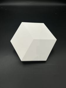 Composant de ciment brique bosse hexagone 2025 nouveau matériau conception 3D épissage sans couture assemblage rapide maison plafond Dado panneau mural - Product Image 5