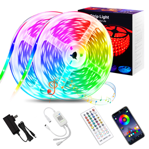 Alta Qualidade 12V RGB LED Strip <span class=keywords><strong>Light</strong></span> Preço Barato 10 Metros 270 Peças 5050 SMD Inteligente para Iluminação Fotográfica - Product Image 2